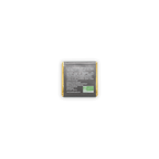 Pralus Napolitans dark 100% chocolate mini squares in gold foil with organic label