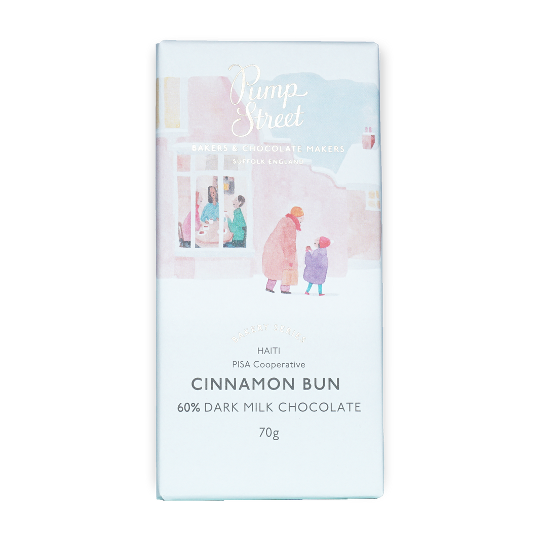 Pump Street Dark Milk Cinnamon Bun 60% (Seasonal)