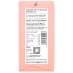 Pink 70g Pump Street 60% dark milk chocolate cookie chip bar