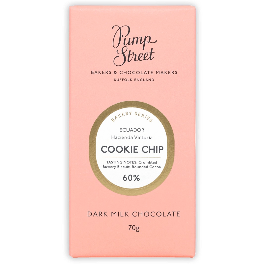 Pump Street Dark Milk Cookie Chip 60%