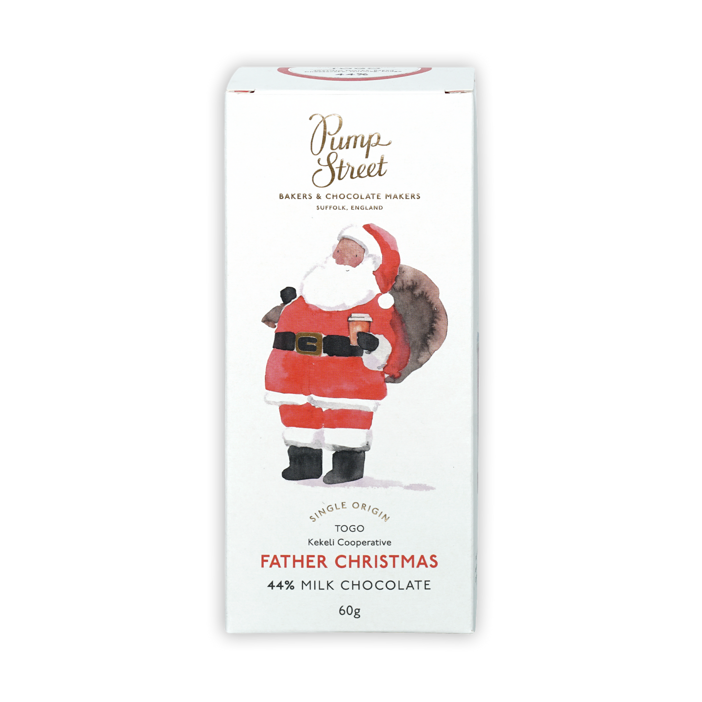 Pump Street Chocolate Father Christmas 44% (Seasonal)