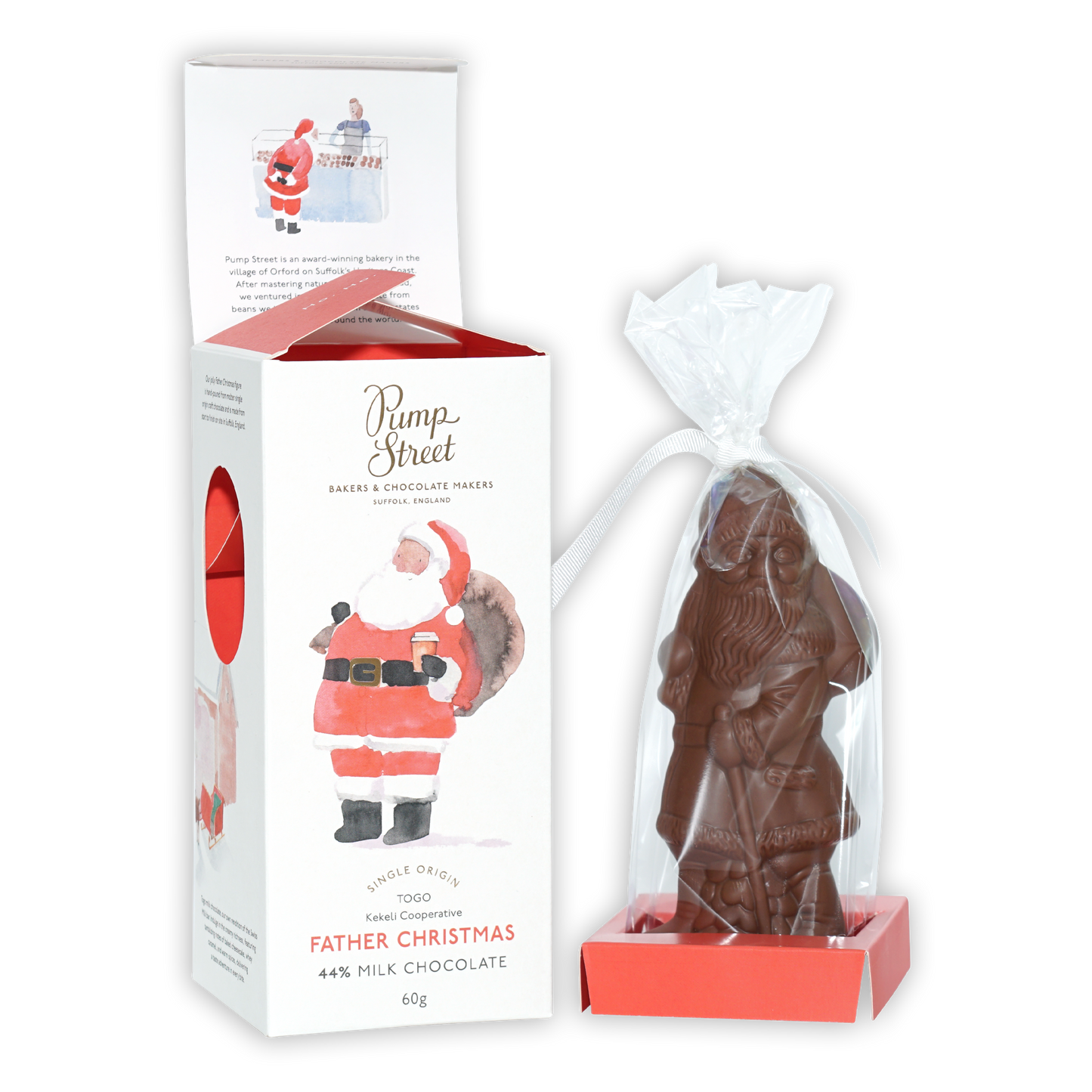 Pump Street Chocolate Father Christmas 44% (Seasonal)