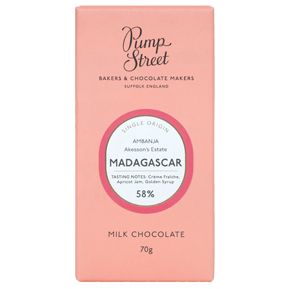 Pump Street Madagascar Milk 58%