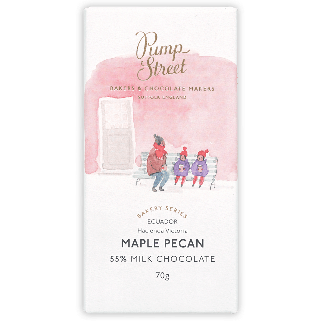 Pump Street Maple Pecan Dark Milk 55% (Seasonal)