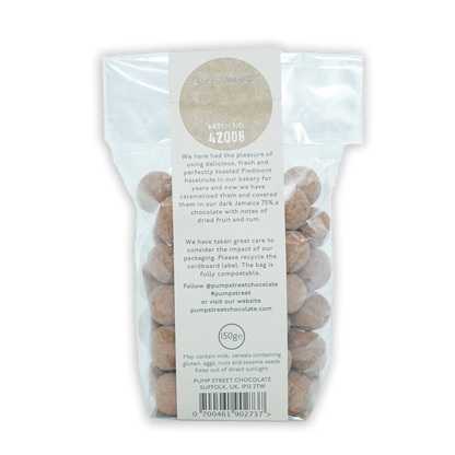 Pump Street Dark Chocolate Caramelized Hazelnuts 75%