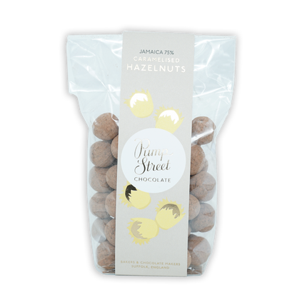 Pump Street Dark Chocolate Caramelized Hazelnuts 75%