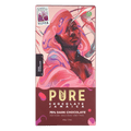 Pure Chocolate Jamaica Dark 75% cocoa bar, vibrant illustration