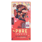 Pure Chocolate Jamaica 70% dark chocolate bar with cinnamon wrapper