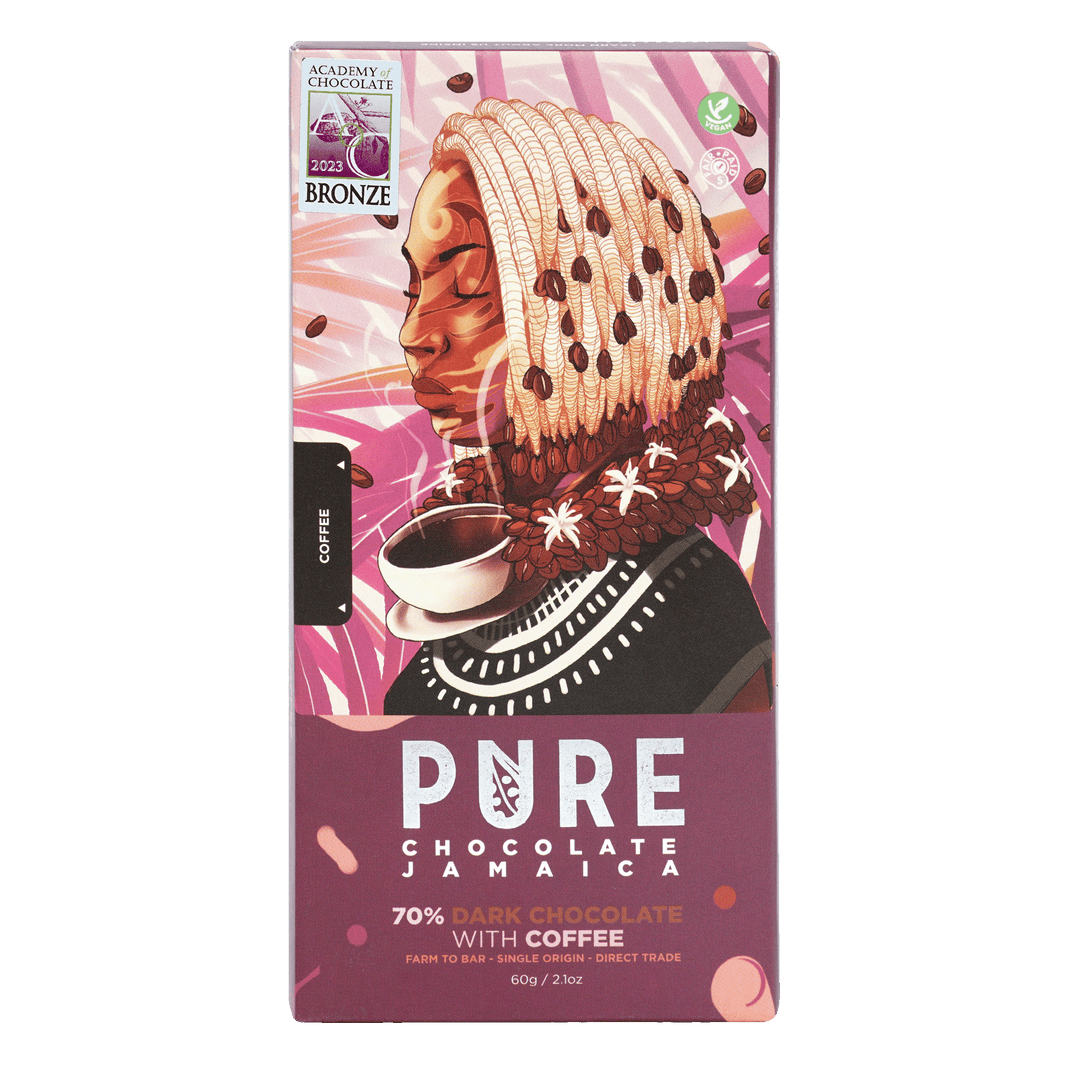 Pure Chocolate Jamaica Dark 75% Cocoa Bar – Bar & Cocoa Pure Chocolate Jamaica Dark 75% Cocoa Bar – Bar & Cocoa