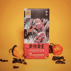 Pure Chocolate Dark w/ Jerk Seasoning 70% red black bar