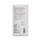 Back of the white Qantu Chuncho box with French and English text, ingredients, nutrition facts, and a barcode.