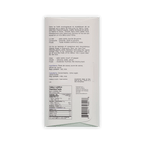 Back of Qantu Don Maximo box with French and English tasting notes, ingredients, and nutrition facts.