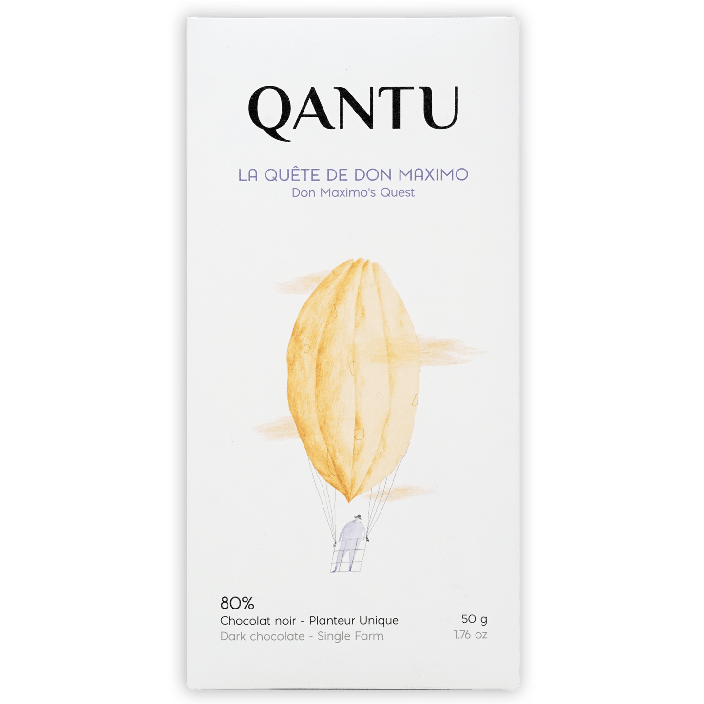 Qantu Chocolate Don Maximo's Quest 80% (Limited)