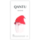 Qantu Ho Ho Ho! Milk Chocolate 45% w/ Black Walnut & Cranberries (Seasonal)