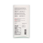 Back of Qantu Maple and Fleur de Sel box, French and English text, ingredients and nutrition facts