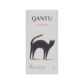 White Qantu box with a painted arch-backed black cat, reading Oh Surprise!, 65% Unsweetened Milk Chocolate, 50 g.