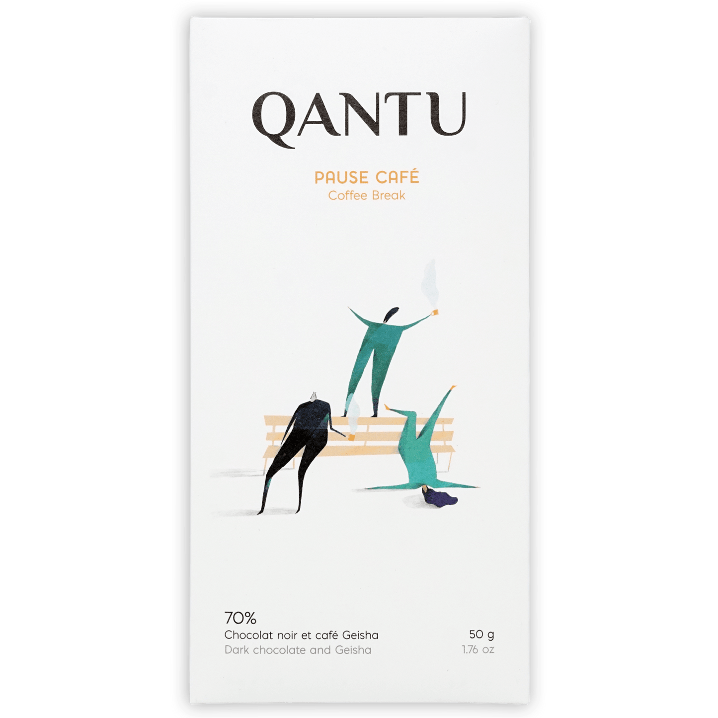 Qantu Chocolate Pause Cafe 70% (Limited Edition)