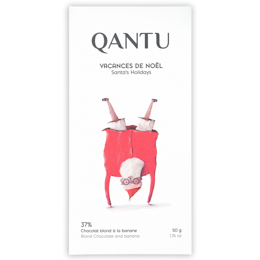 Qantu Santa's Holiday - Caramelized White Chocolate & Bananas (Seasonal)