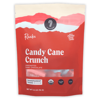 Raaka Candy Cane Crunch Minis Bags (Seasonal)