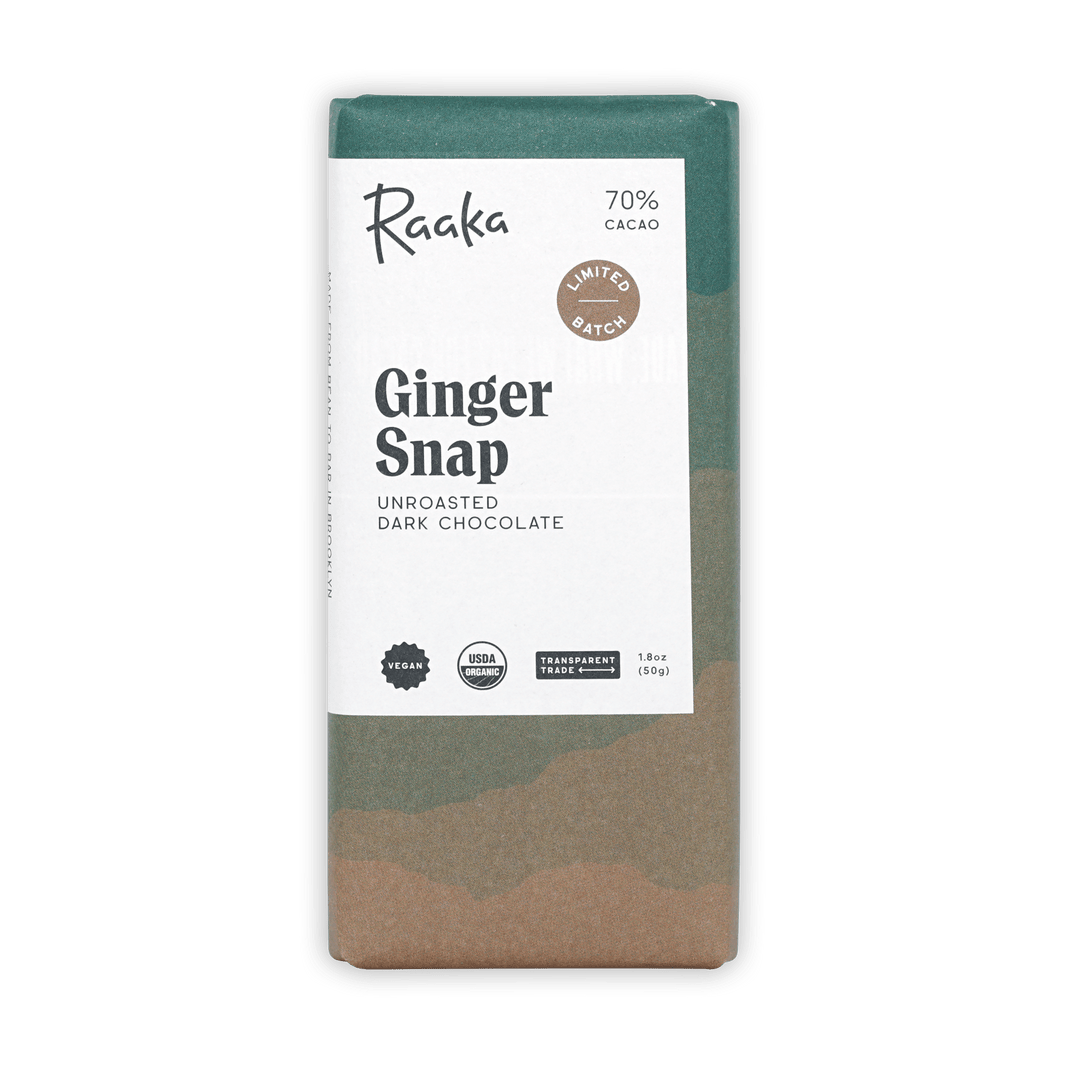 Raaka Ginger Snap 70% (Seasonal)