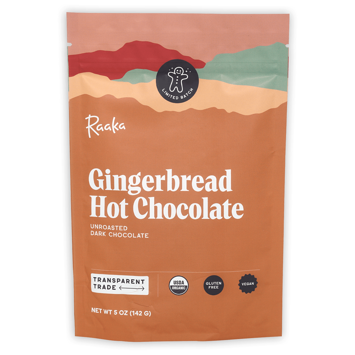 Raaka Gingerbread Hot Chocolate (Seasonal)