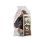 Ranger Dark Chocolate Candied Ginger bag with glossy amber-brown pieces