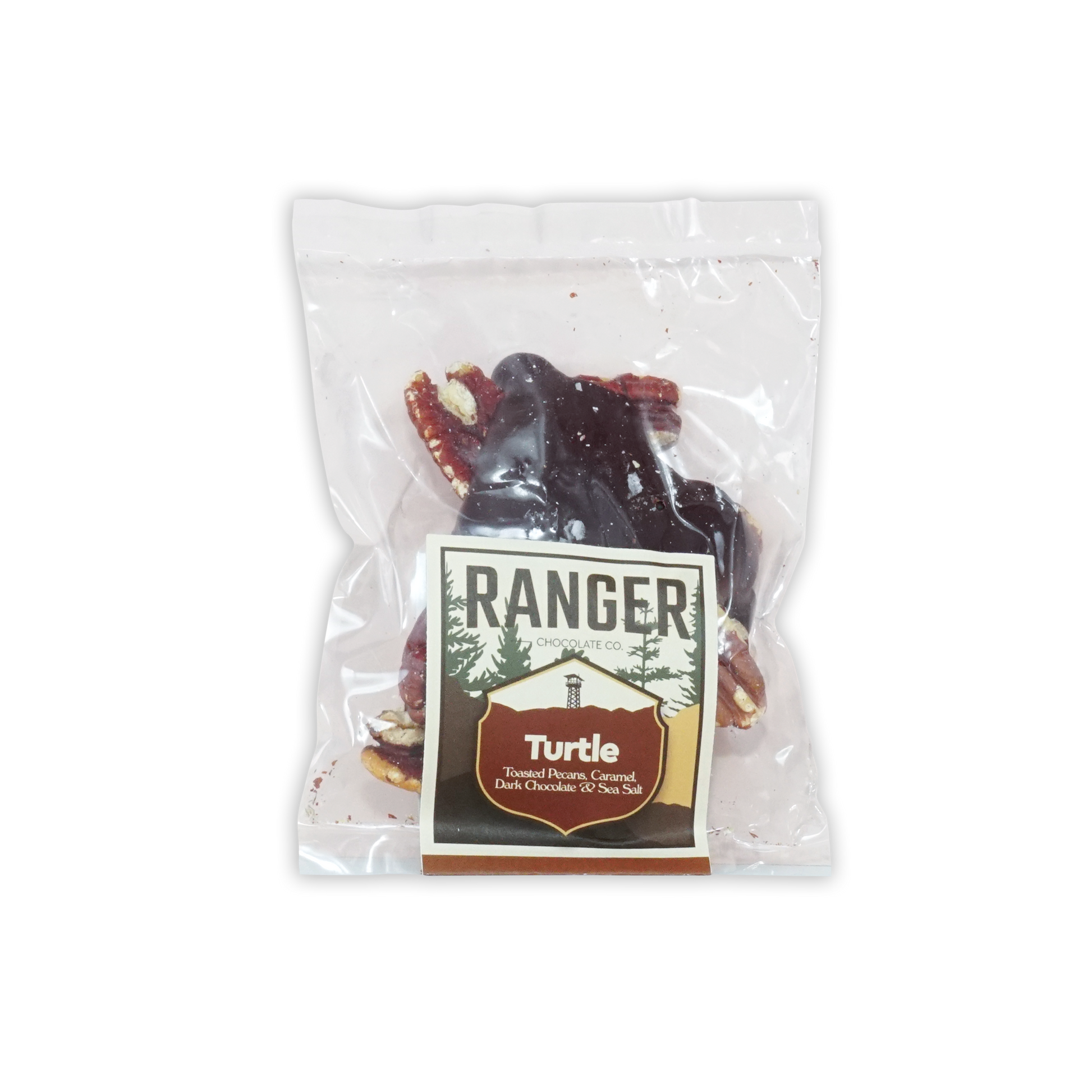 Ranger Chocolate Turtle with pecans and caramel from Ranger Chocolate Co