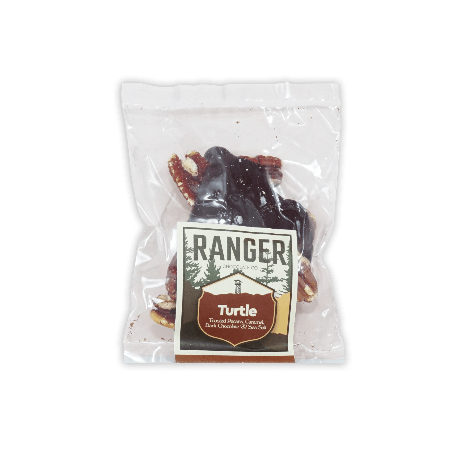 Ranger Chocolate Turtle with pecans and caramel from Ranger Chocolate Co