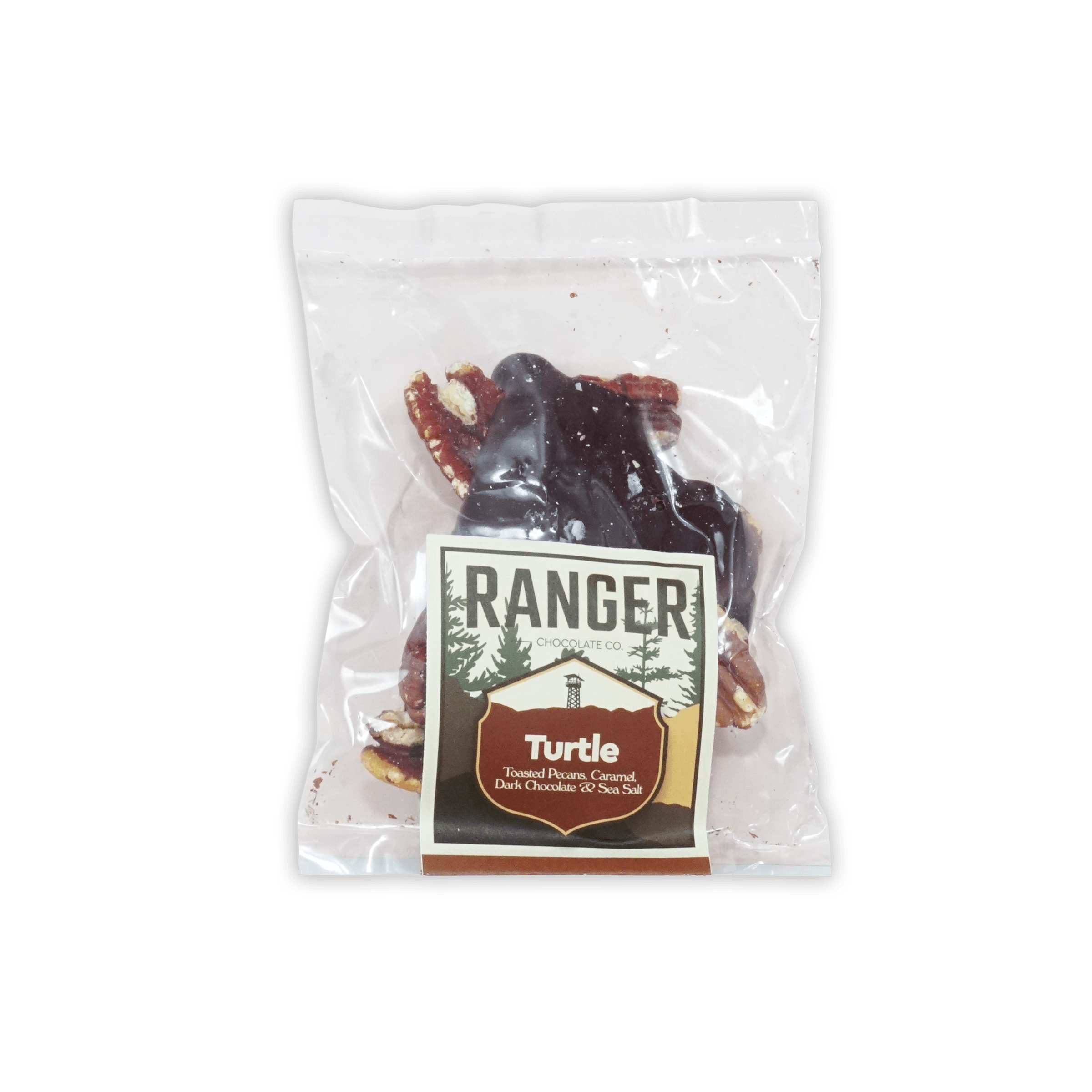 Ranger Chocolate Turtle with pecans and caramel from Ranger Chocolate Co