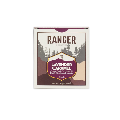 Ranger Lavender Caramels Box 4 pcs by Ranger Chocolate Co