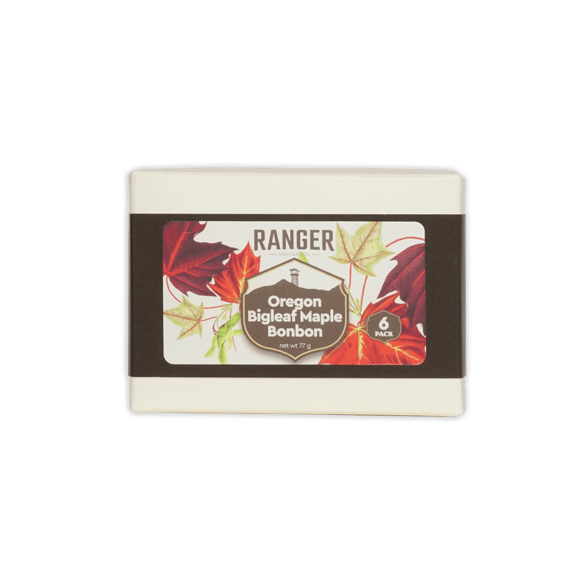 Ranger Oregon Bigleaf Maple Bonbons Box 6 pcs autumn leaf design