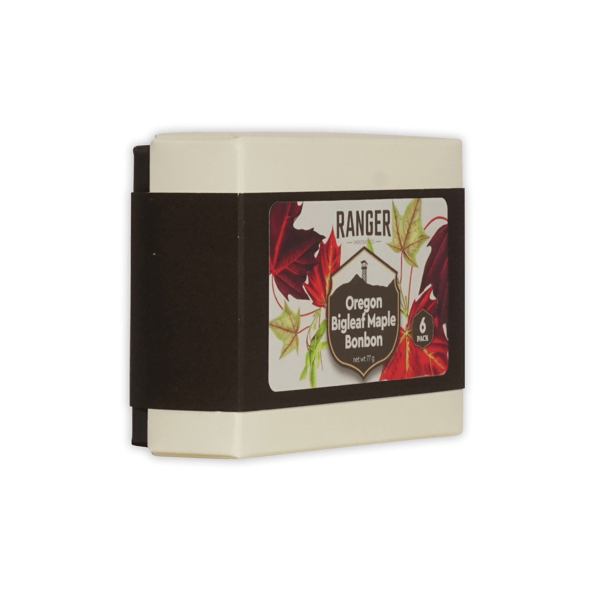 Ranger Oregon Bigleaf Maple Bonbons Box, 6 white wax cubes