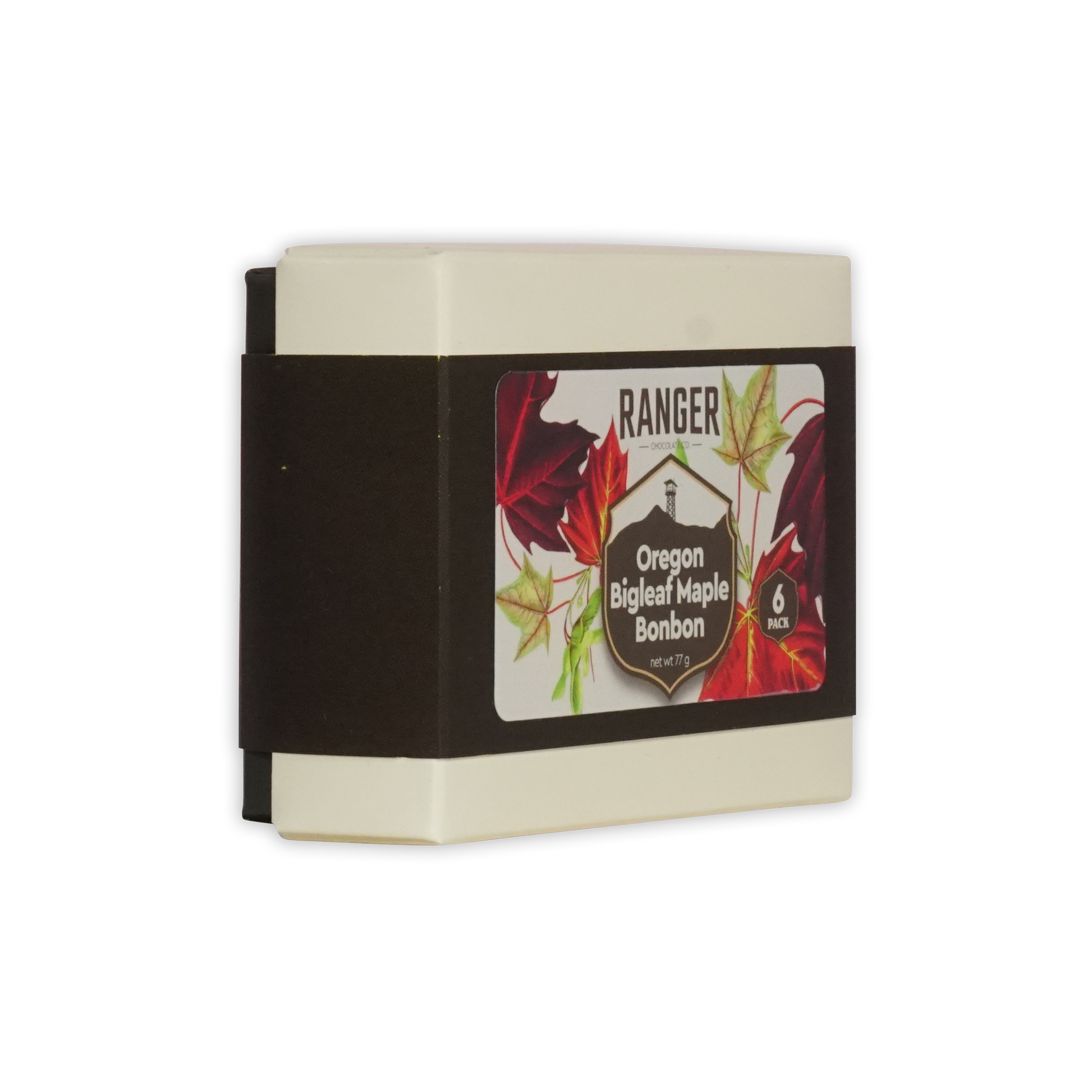 Ranger Oregon Bigleaf Maple Bonbons Box, 6 white wax cubes