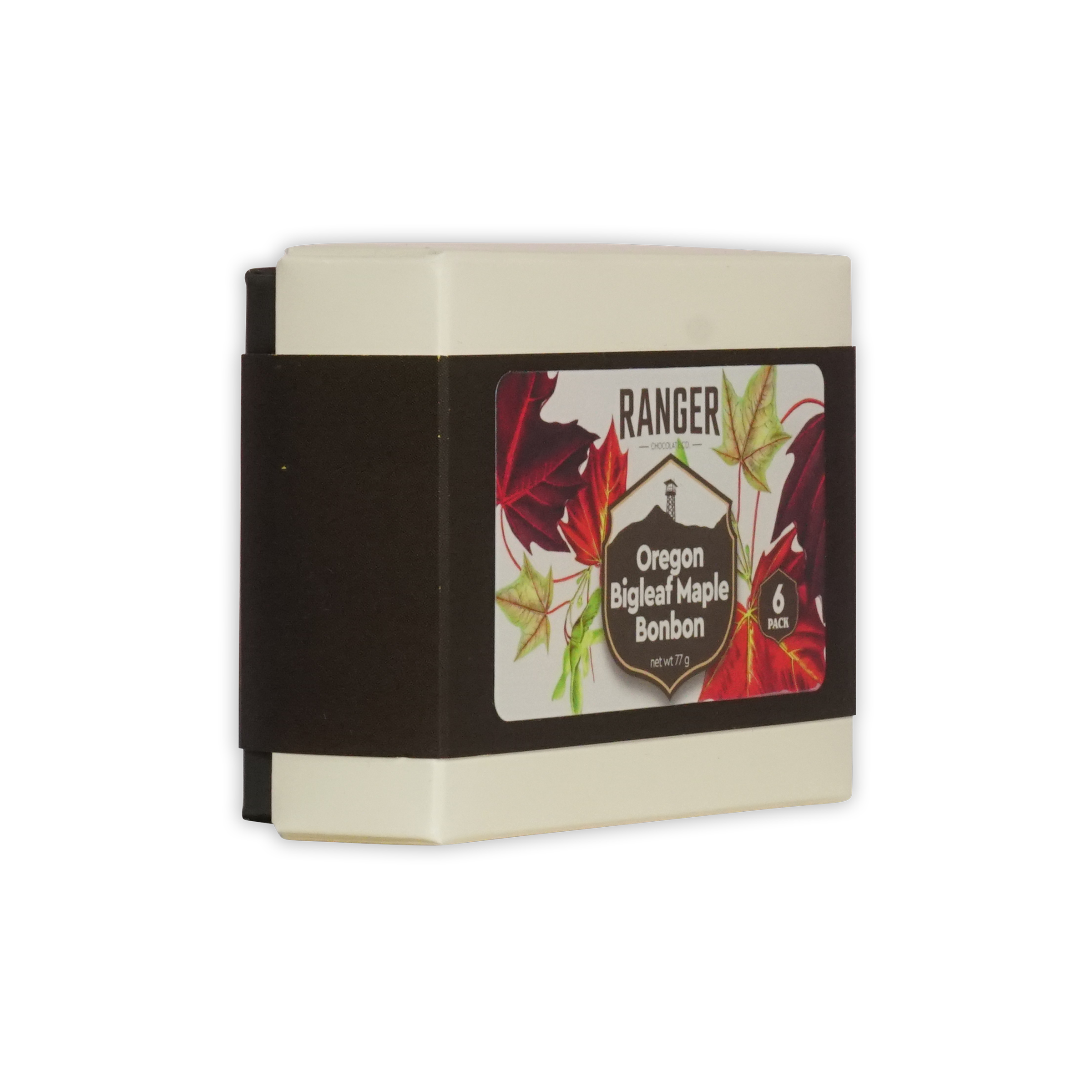 Ranger Oregon Bigleaf Maple Bonbons Box, 6 white wax cubes