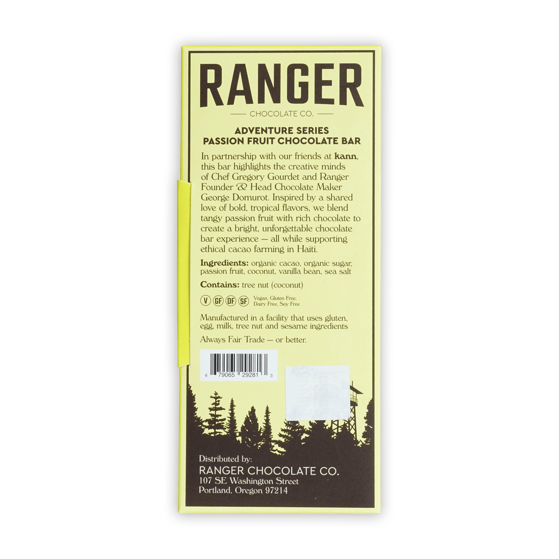 Ranger Passion Fruit Chocolate Bar by Ranger Chocolate Co