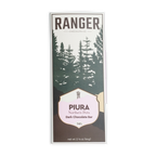 Ranger Dark Piura Peru 74% chocolate bar front view