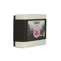 Ranger rosé bonbon candy bar in white and black packaging with pink lighthouse label in a 6 piece box