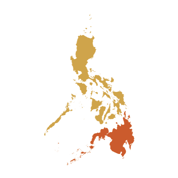 Map of Philippines pointing to Mindanao region