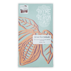 Rhyme and Reason artisan milk chocolate 42% bar with cacao pod