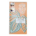 Rhyme & Reason Dark & White Passionfruit Chocolate peach wrapper