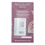 Rhyme and Reason Midnight Raspberry 70% purple wrapper with leaf patterns