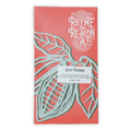 Rhyme and Reason Dark Spicy Paprika 75% chocolate bar wrapper