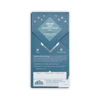 Back of Ritual Belize teal box, tasting notes dried fig, cherry and tobacco, vegan mark and nutrition panel