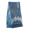 Ritual mid mountain 65% blue pouch with mountain design and gold foil