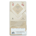 Ritual Dark Cherry Vanilla Bar 70% wrapper with cherry illustrations