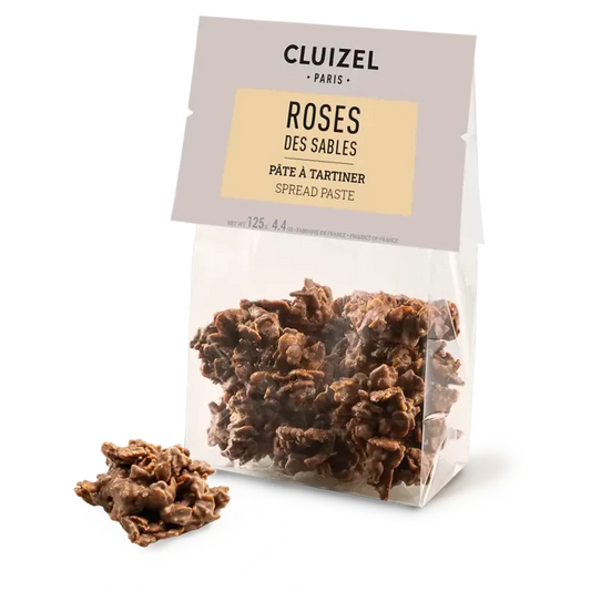 Michel Cluizel Corn Flake Bites w/ Gianduja Chocolate (Roses des Sables)