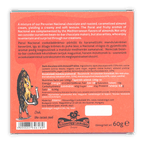 Back of Rózsavölgyi Csokoládé Gianduja Bar box with cocoa pod character