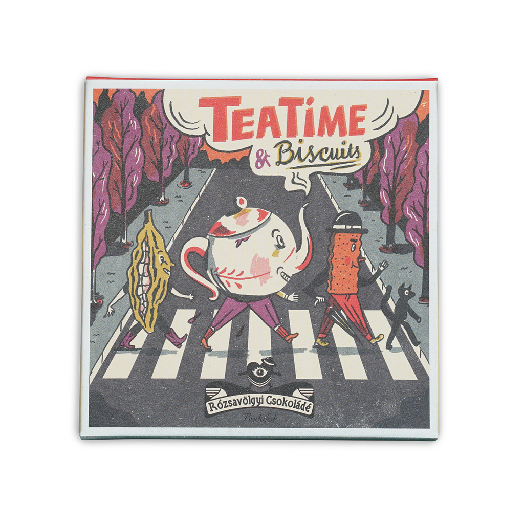 Rozsavolgyi Teatime and Biscuits White Chocolate board game box art