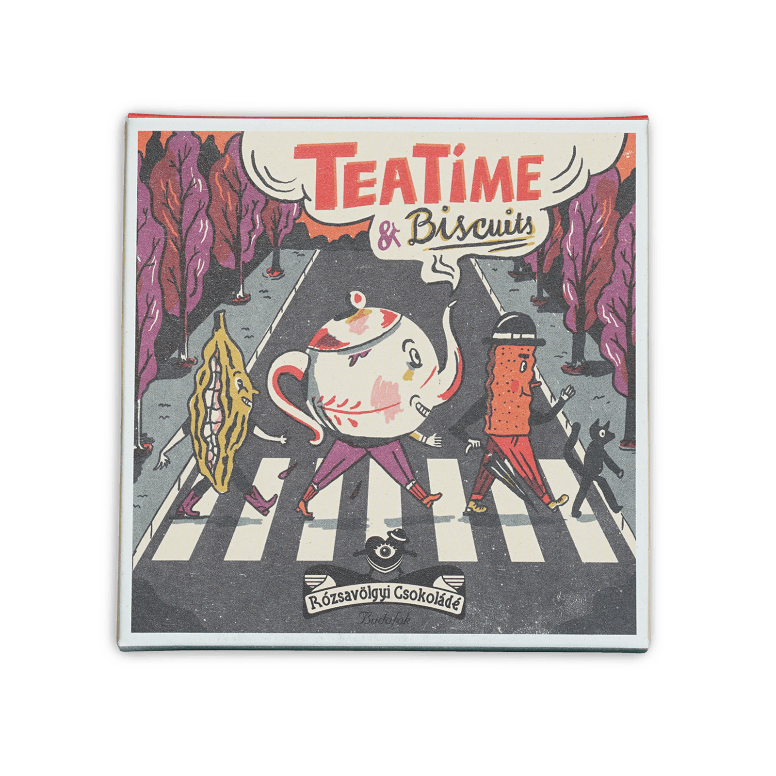 Rozsavolgyi Teatime and Biscuits White Chocolate board game box art