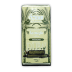 Samha Dubai Chocolate Milk Kunafa Pistachio Bar with green palm wrapper